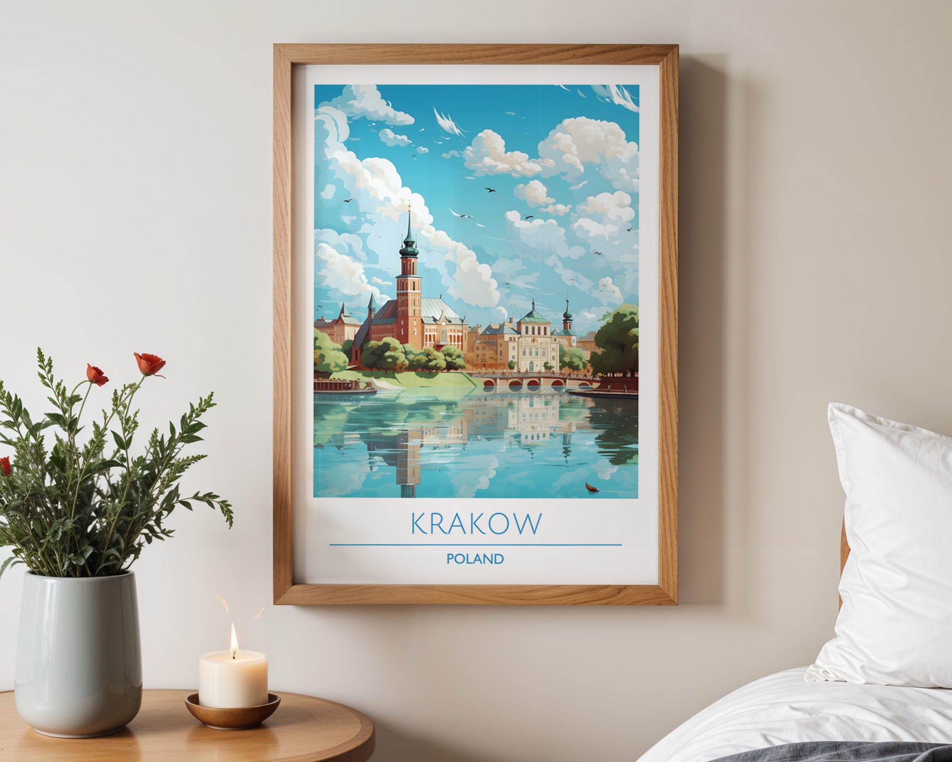 Krakow Poland Poster - GroovyGrove