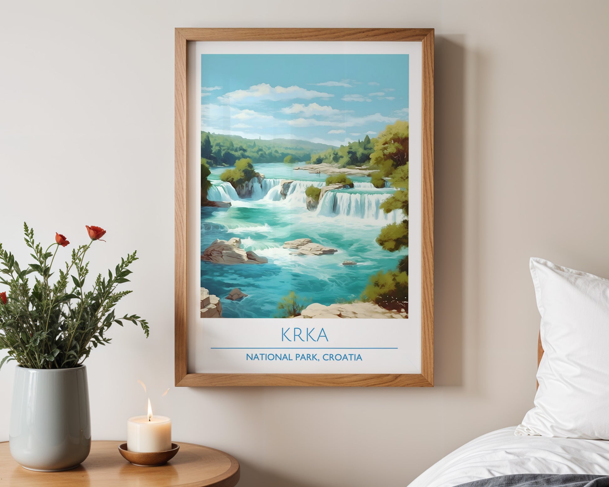 Krka National Park Croatia Poster - GroovyGrove