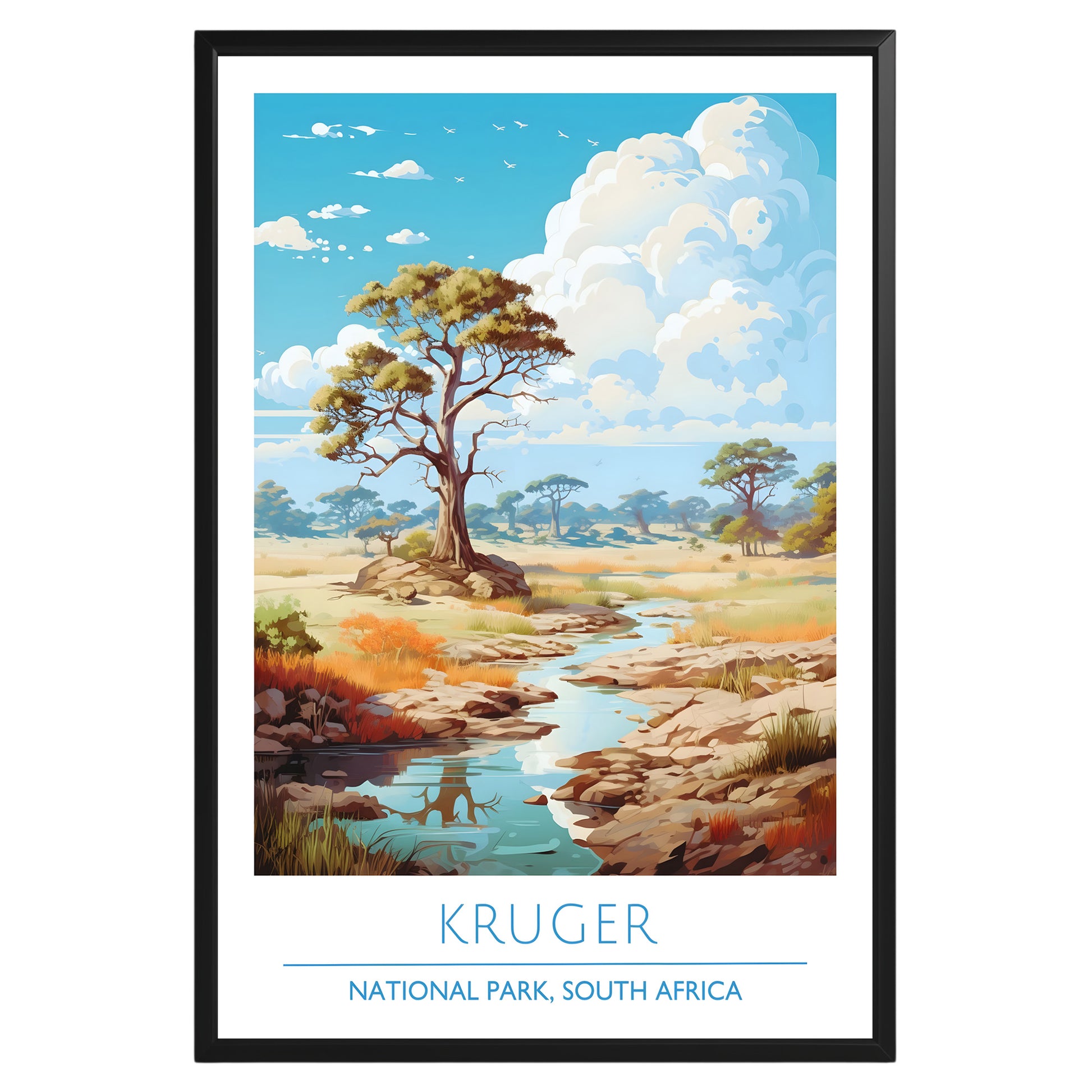 Kruger National Park South Africa Poster - GroovyGrove