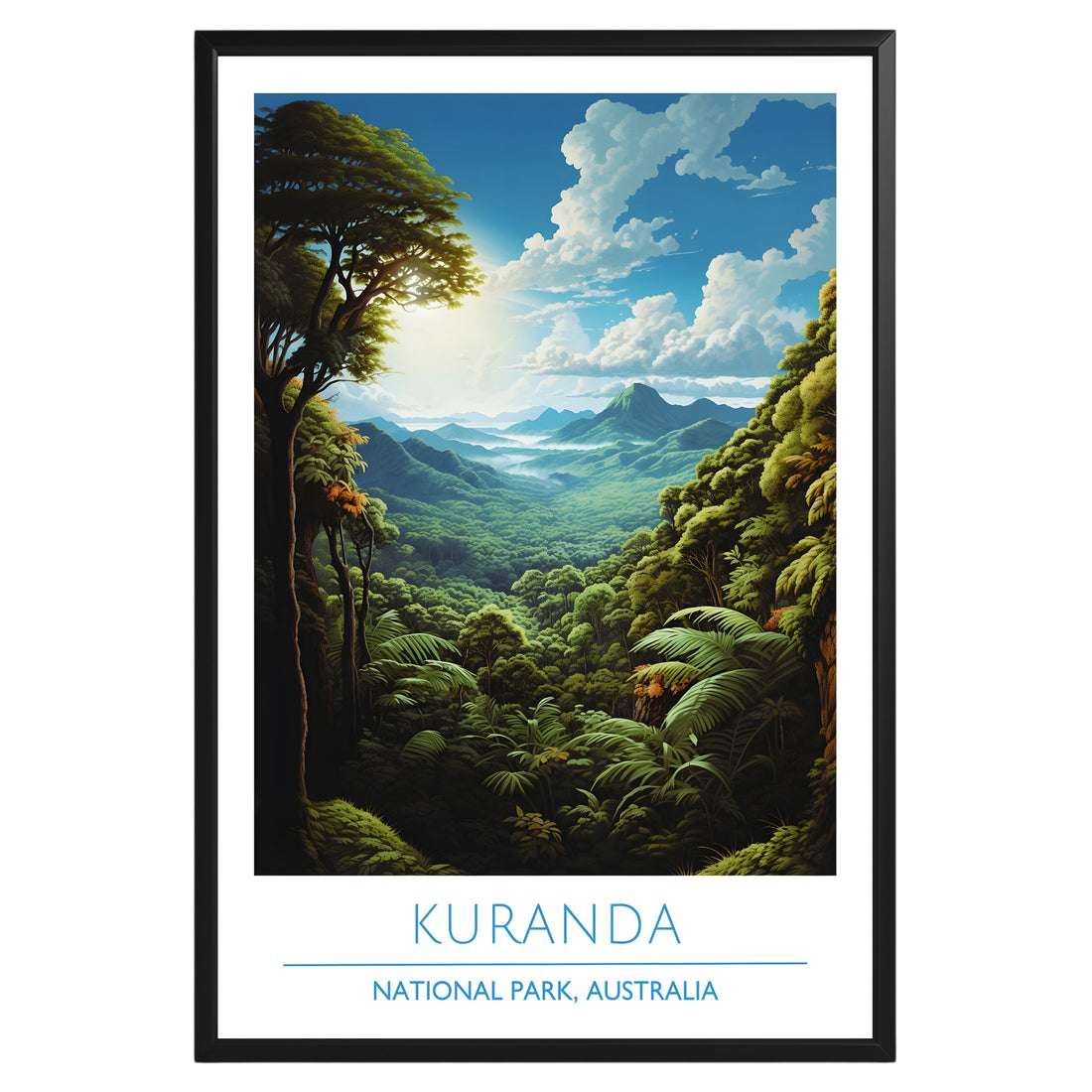 Kuranda National Park Australia Poster - GroovyGrove