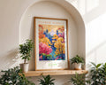 Kyoto Japan Flower Market Poster - GroovyGrove