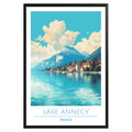 Lake Annecy France Poster - GroovyGrove