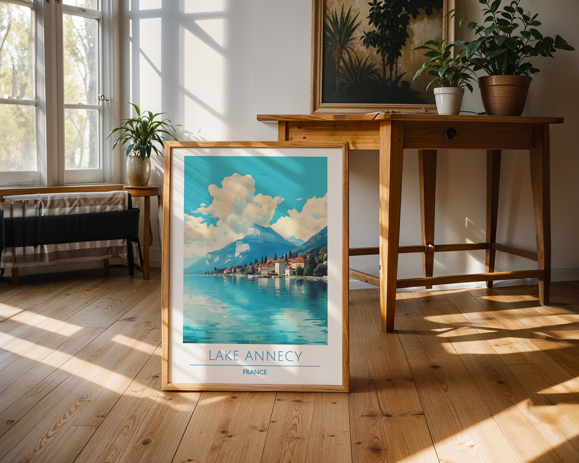 Lake Annecy France Poster - GroovyGrove