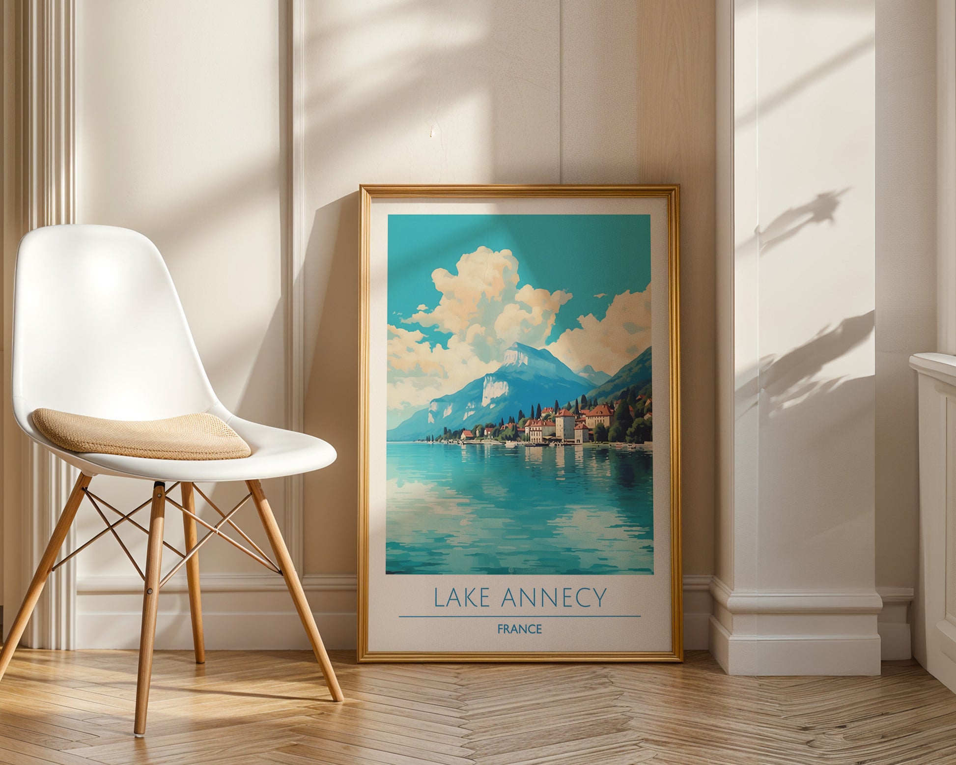 Lake Annecy France Poster - GroovyGrove