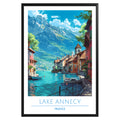 Lake Annecy France Poster - GroovyGrove