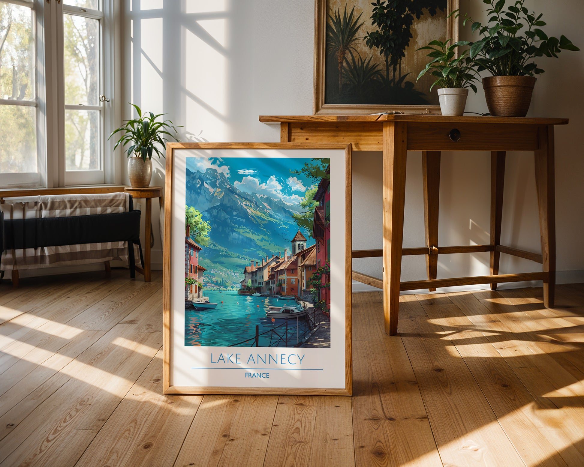 Lake Annecy France Poster - GroovyGrove