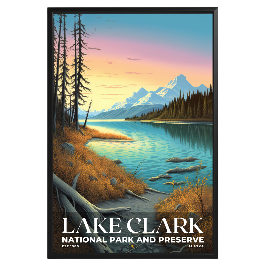 Lake Clark National Park Poster - GroovyGrove