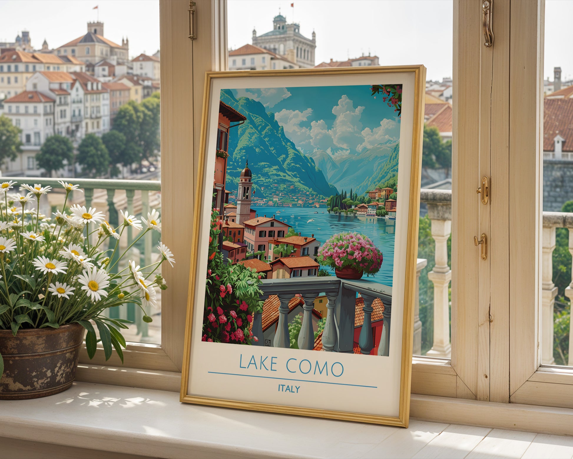 Lake Como Italy Poster - GroovyGrove