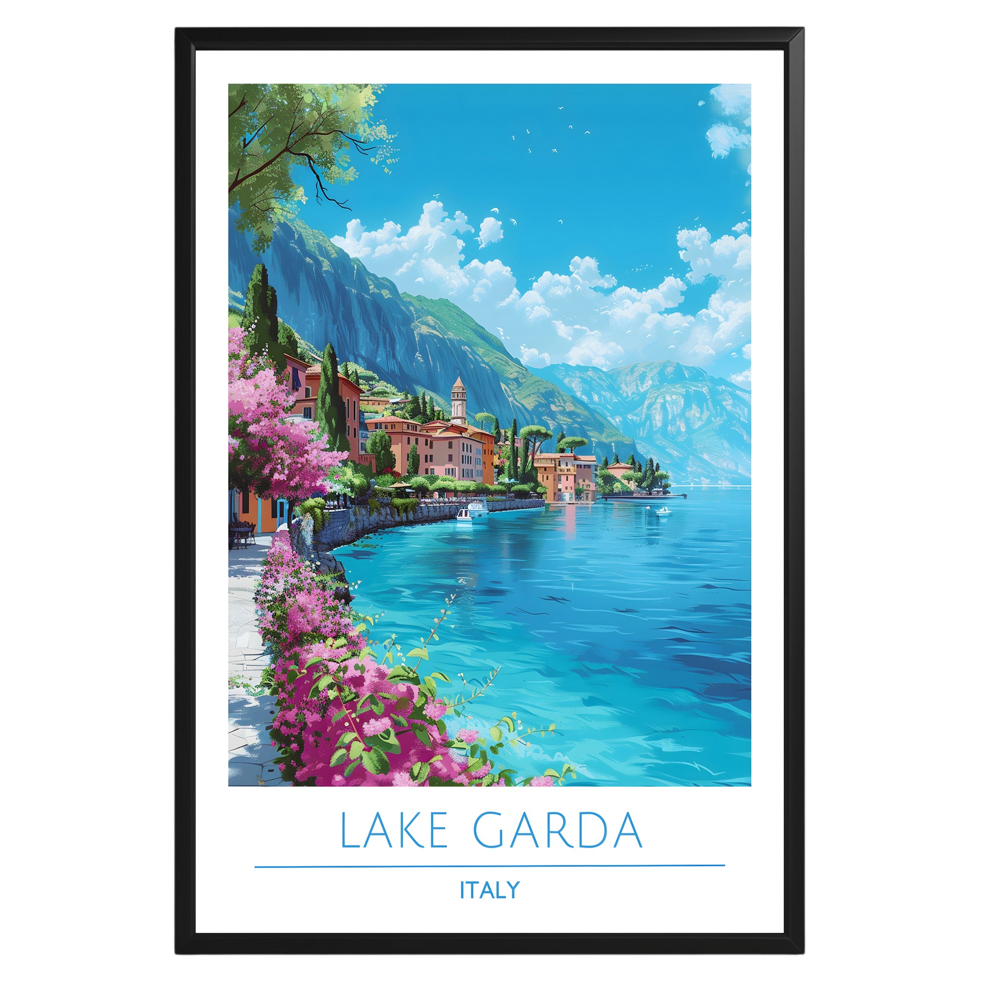 Lake Garda Italy Poster - GroovyGrove