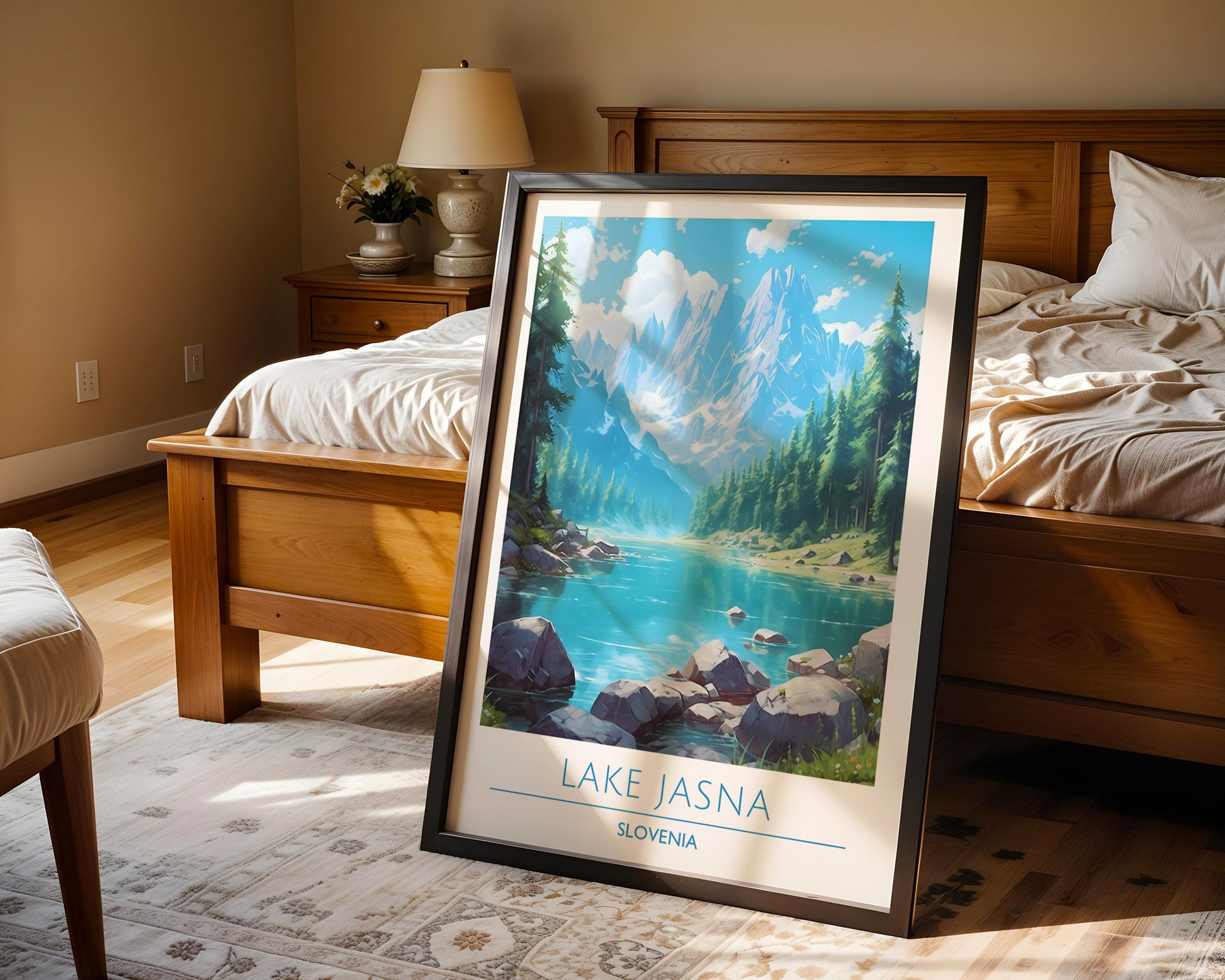 Lake Jasna Slovenia Poster - GroovyGrove