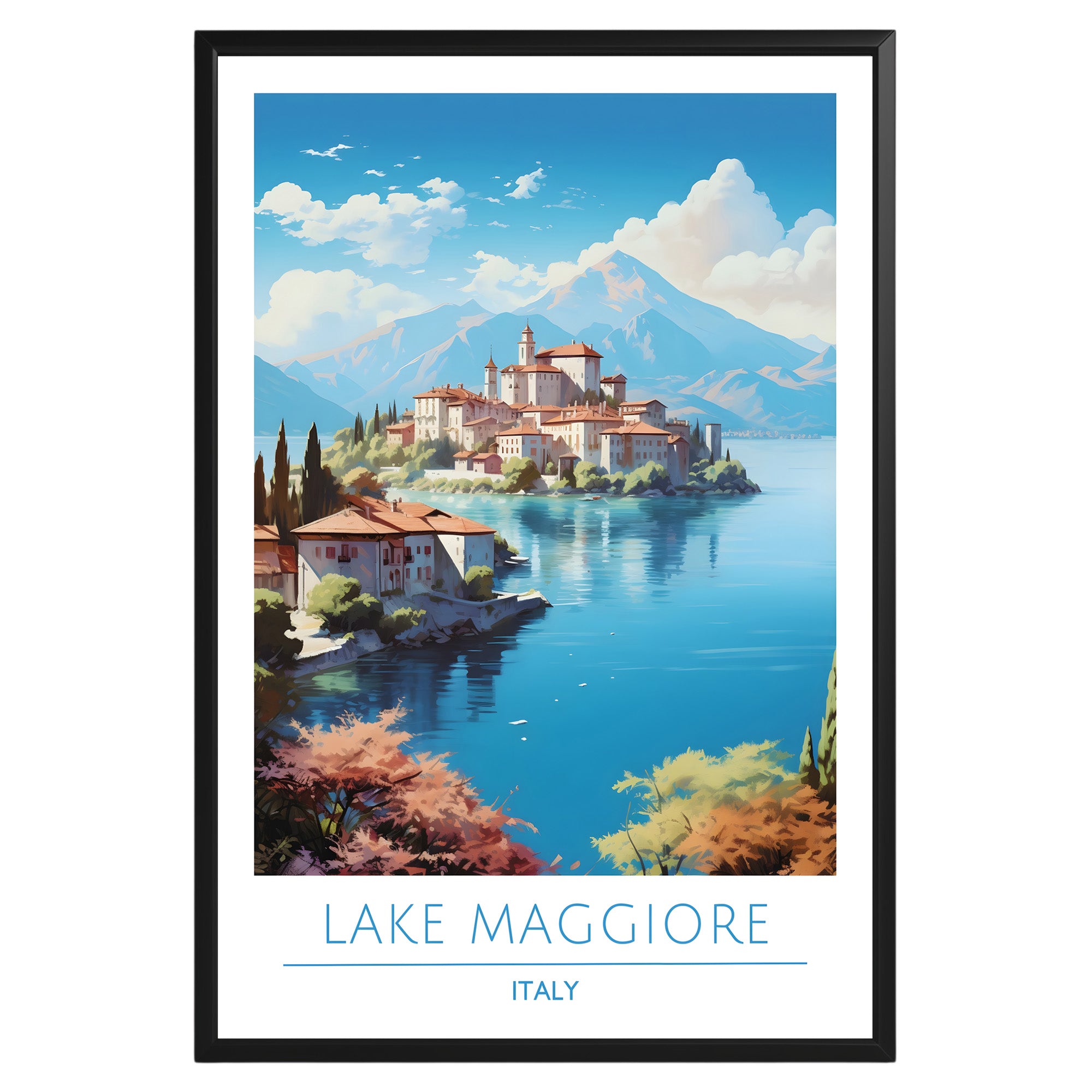 Lake Maggiore Italy Poster - GroovyGrove