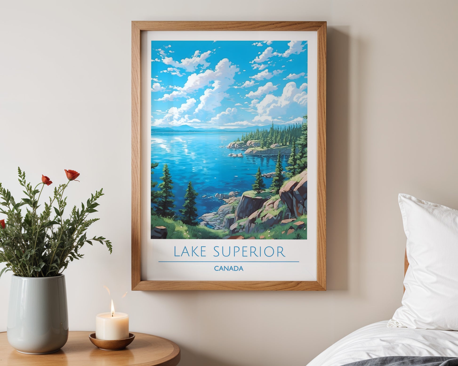 Lake Superior Canada Poster - GroovyGrove