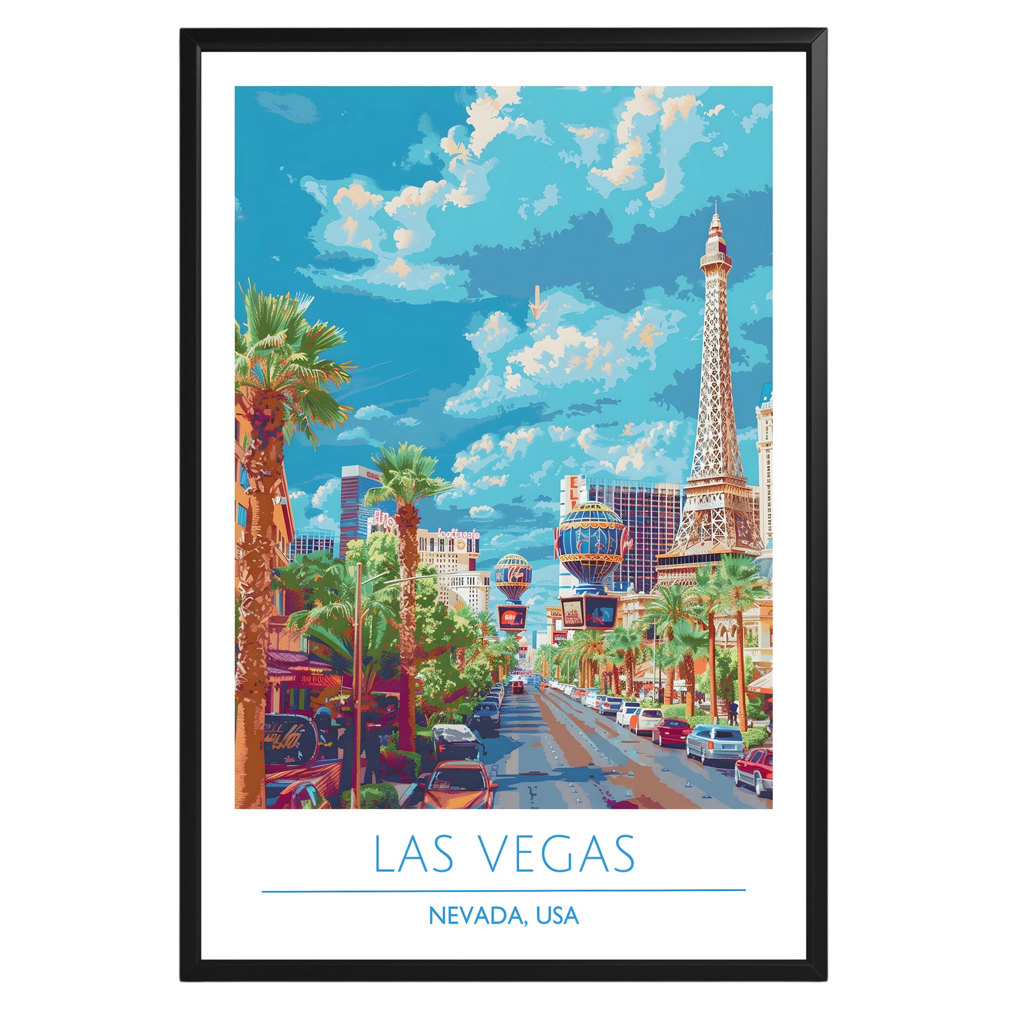 Las Vegas Nevada Poster - GroovyGrove