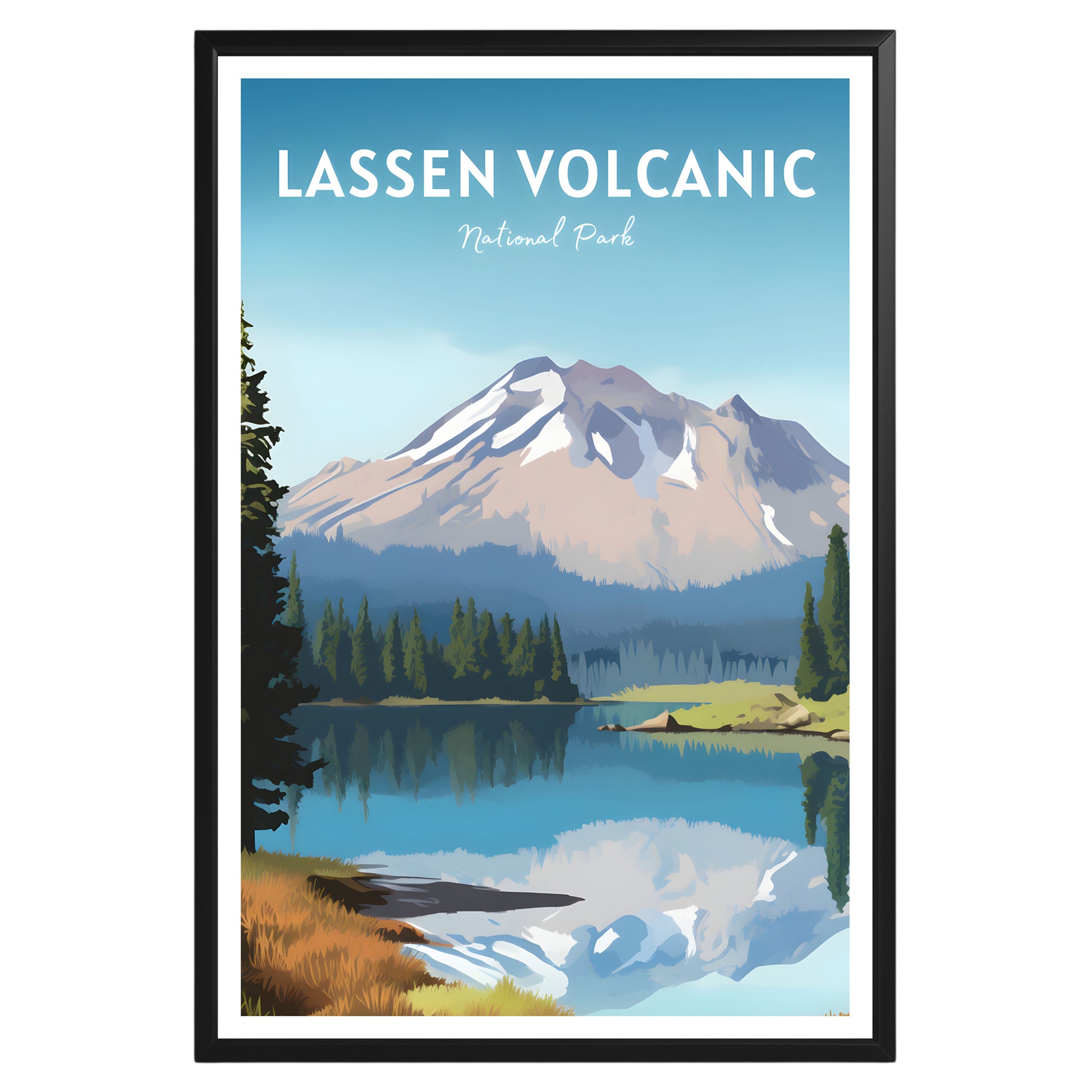 Lassen Volcanic National Park Poster - GroovyGrove