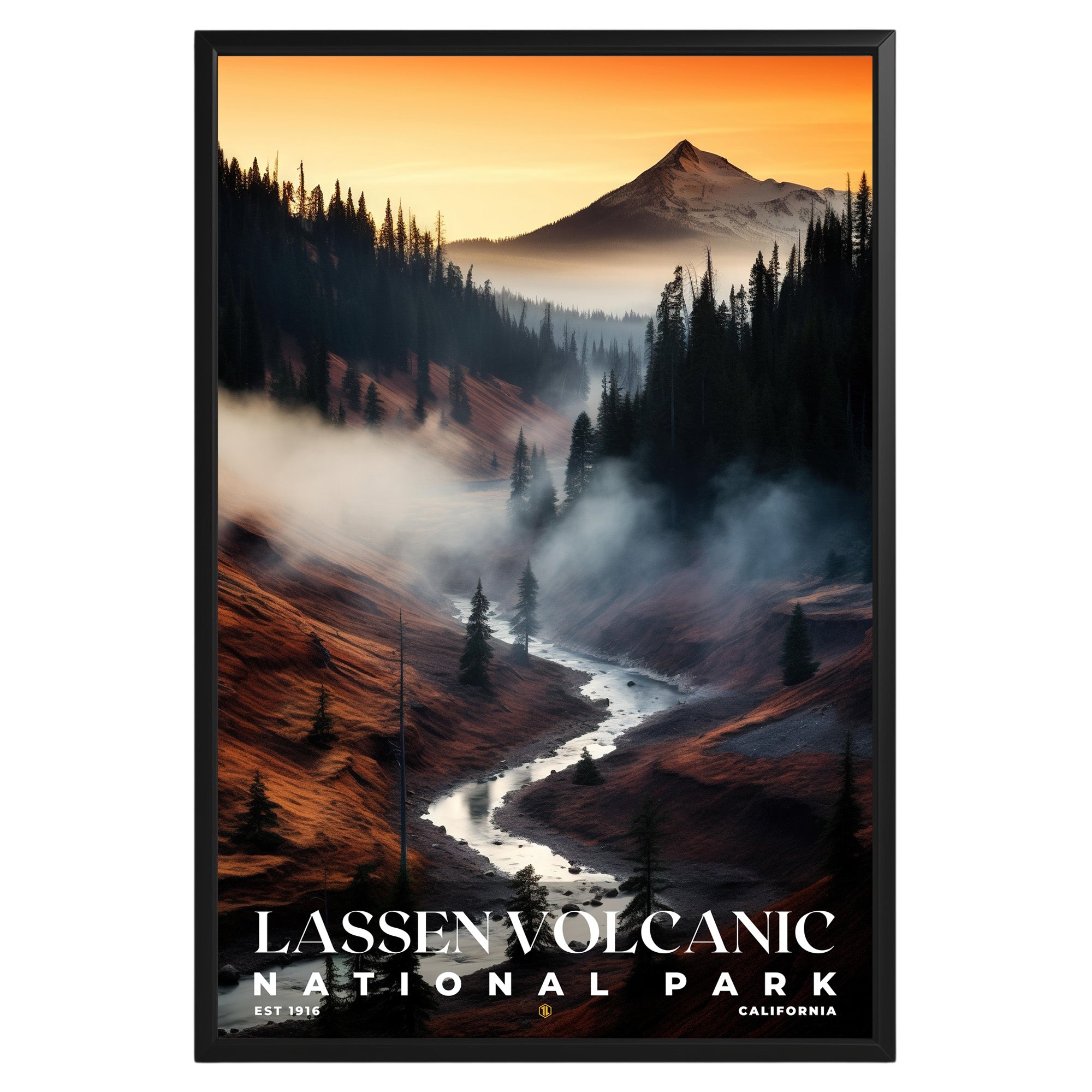 Lassen Volcanic National Park Poster - GroovyGrove