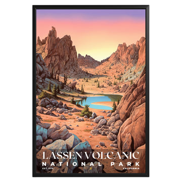 Lassen Volcanic National Park Poster - GroovyGrove