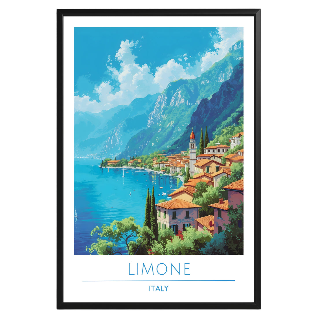 Limone Italy Poster - GroovyGrove