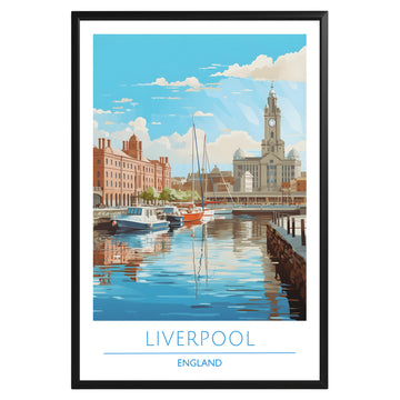 Liverpool England Poster - GroovyGrove