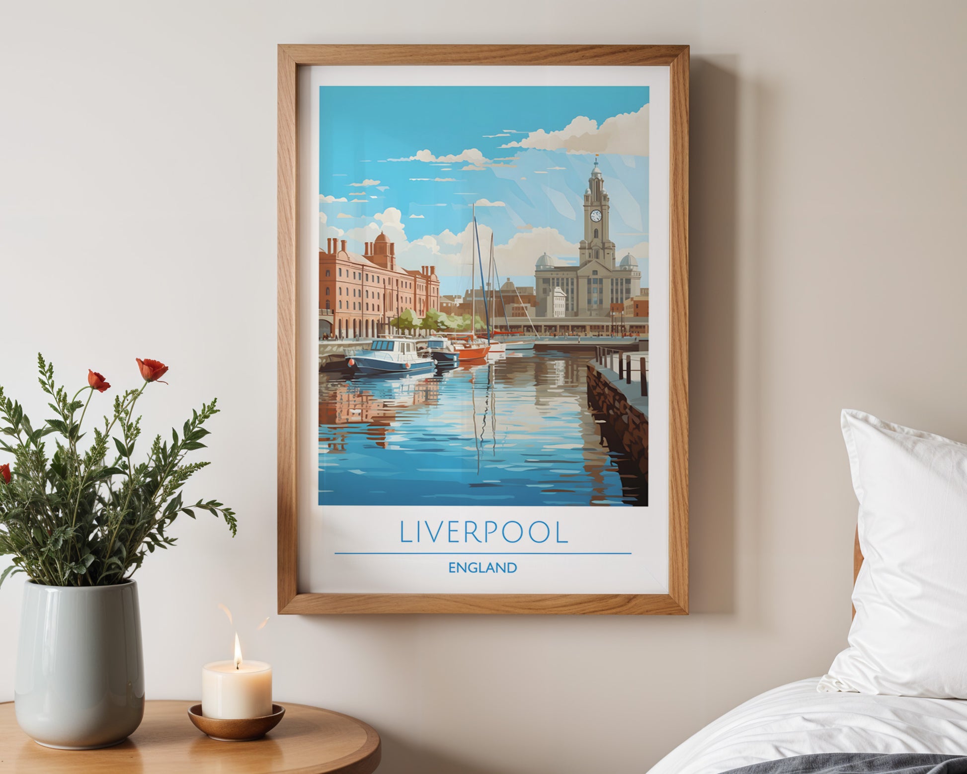 Liverpool England Poster - GroovyGrove