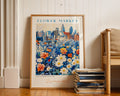 Liverpool England Flower Market Poster - GroovyGrove