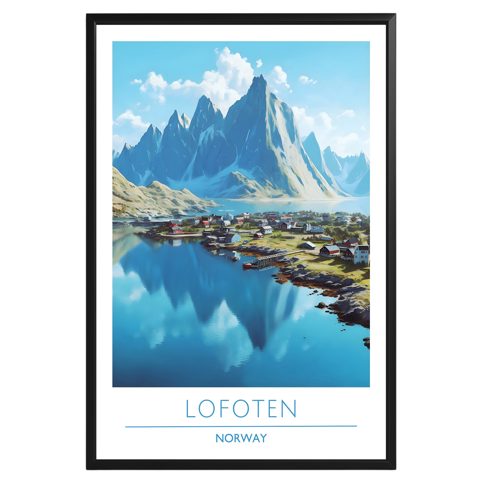 Lofoten Norway Poster - GroovyGrove