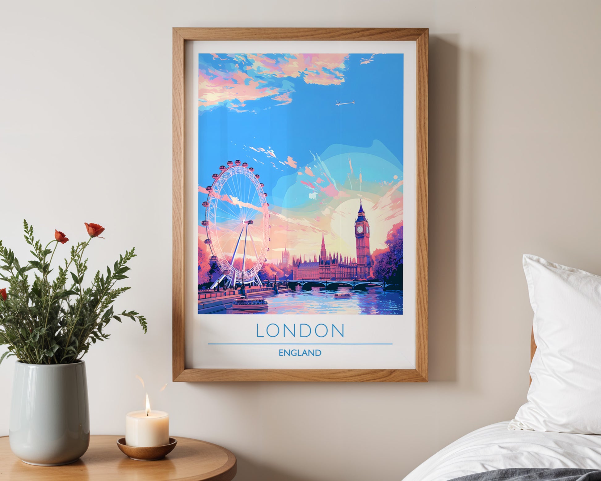 London England Poster - GroovyGrove