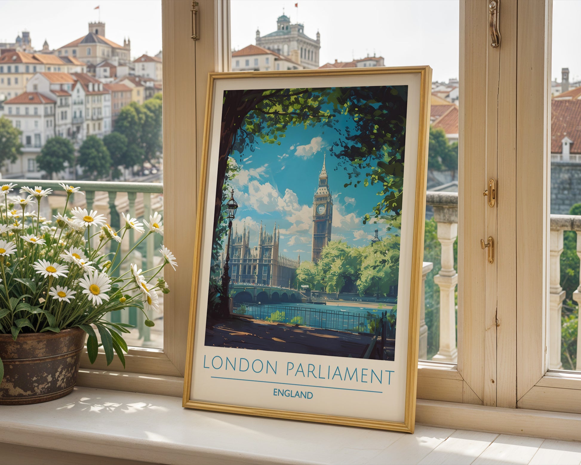 London Parliament England Poster - GroovyGrove