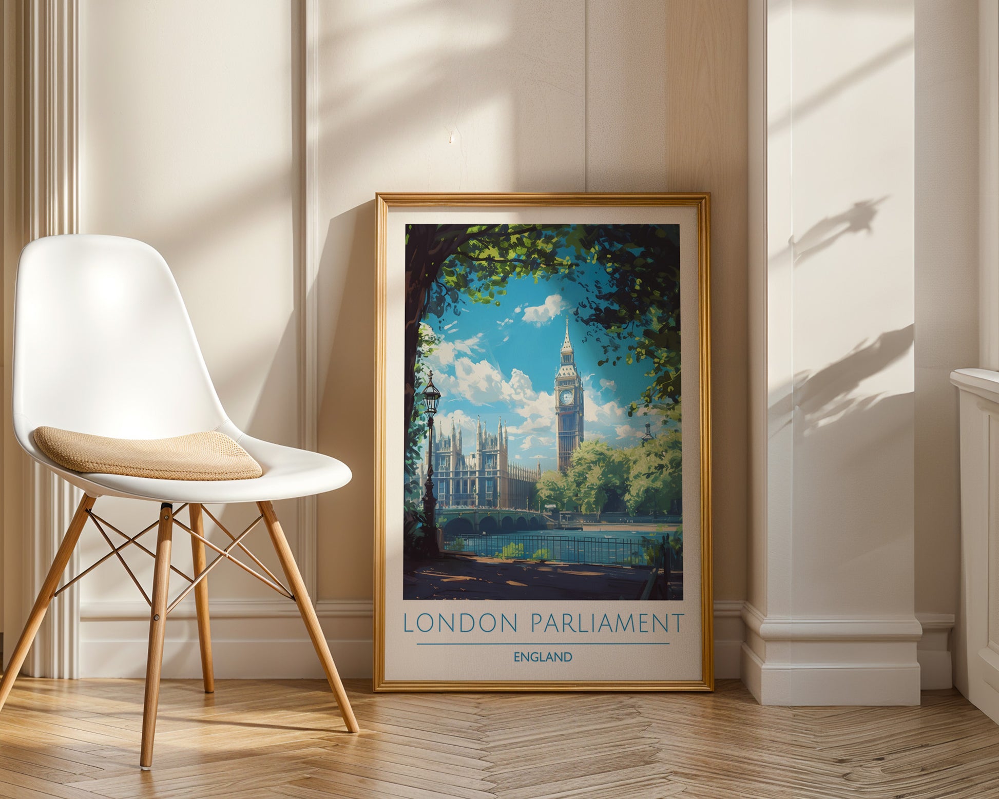 London Parliament England Poster - GroovyGrove