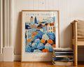 London England Flower Market Poster - GroovyGrove