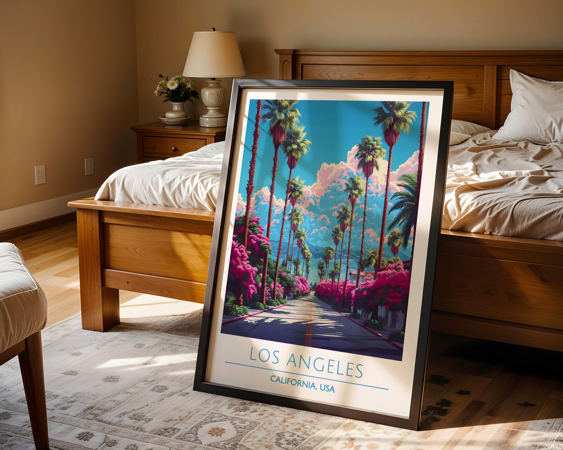 Los Angeles California Poster - GroovyGrove