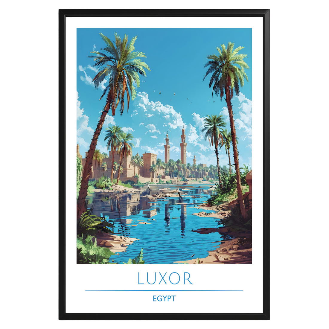 Luxor Egypt Poster - GroovyGrove