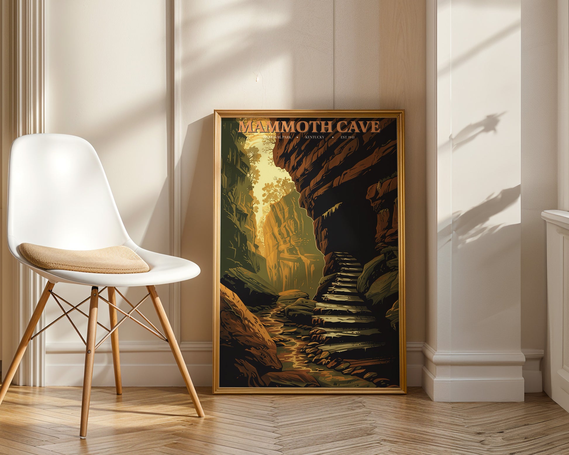 Mammoth Cave National Park Vintage Poster - GroovyGrove