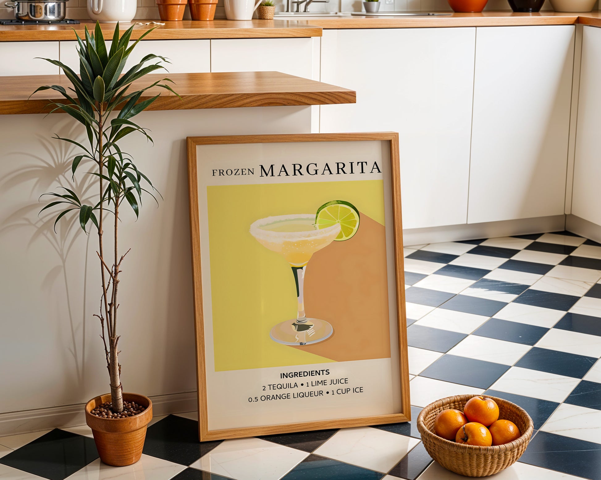 Margarita Vintage Cocktail Poster - GroovyGrove