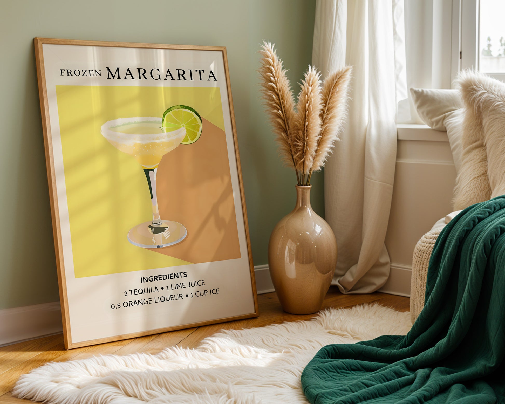 Margarita Vintage Cocktail Poster - GroovyGrove