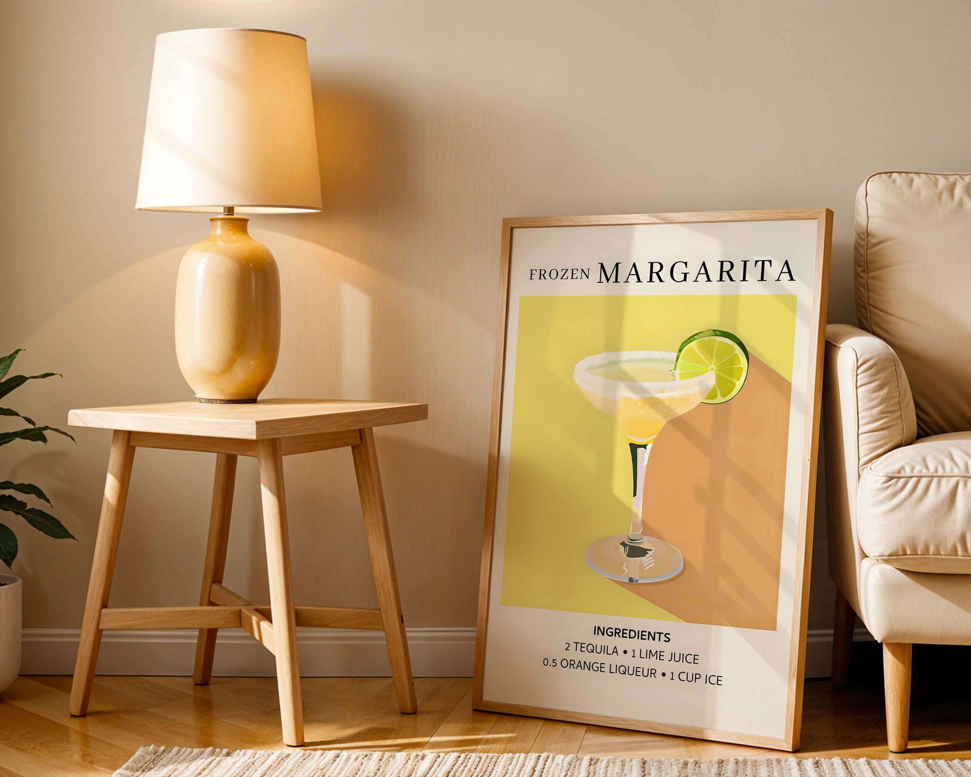 Margarita Vintage Cocktail Poster - GroovyGrove