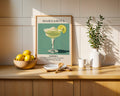 Margarita Vintage Cocktail Poster - GroovyGrove