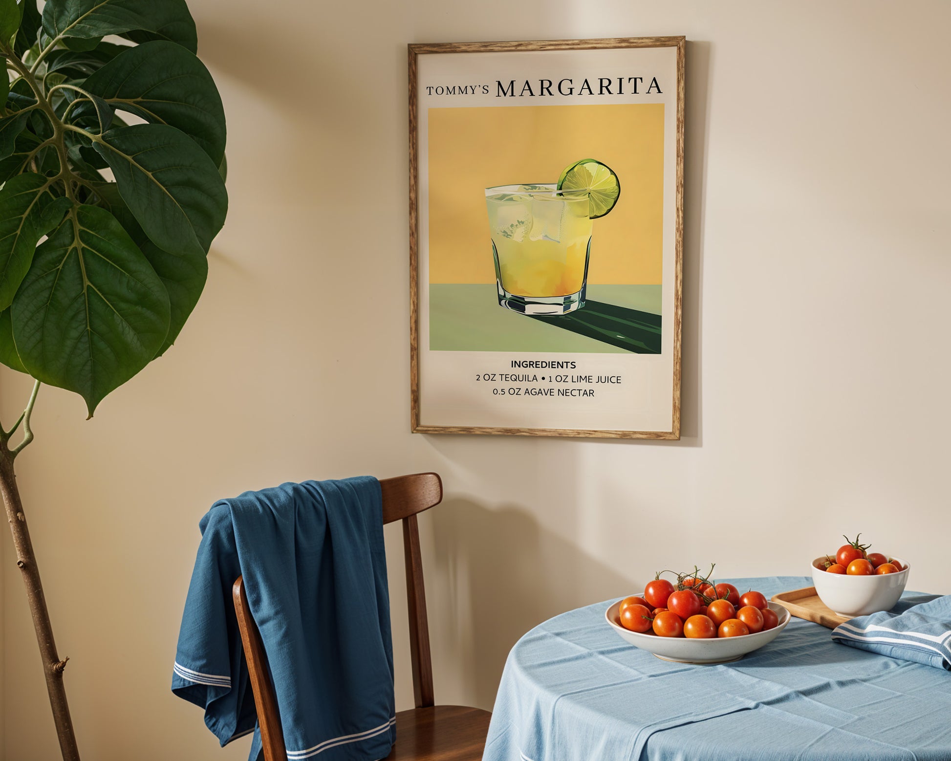 Tommy's Margarita Vintage Cocktail Poster - GroovyGrove