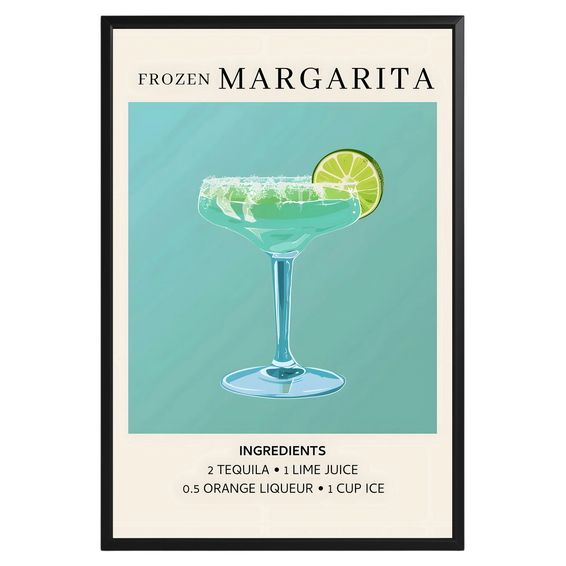 Tommy's Margarita Vintage Cocktail Poster - GroovyGrove