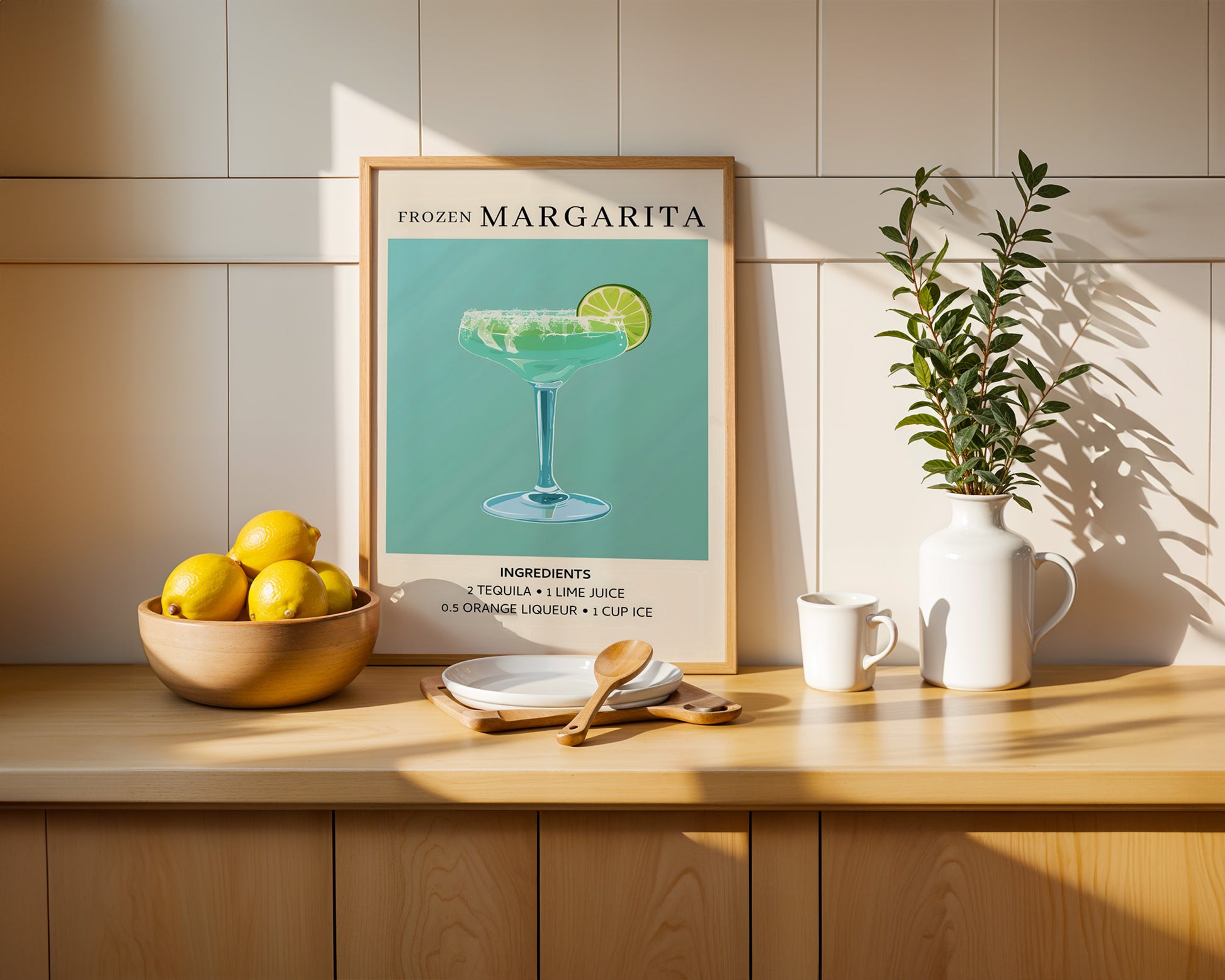 Tommy's Margarita Vintage Cocktail Poster - GroovyGrove