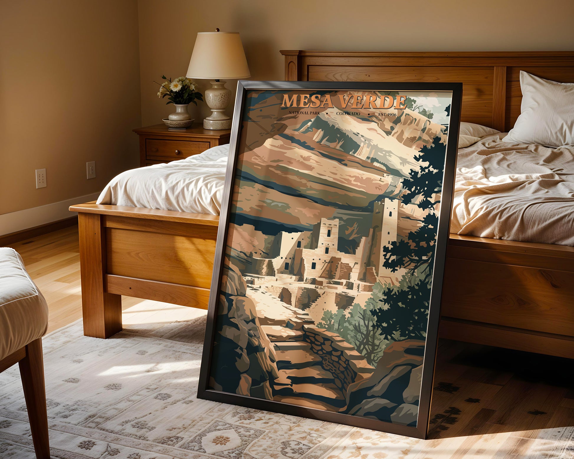 Mesa Verde National Park Vintage Poster - GroovyGrove