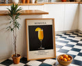 Mimosa Vintage Cocktail Poster - GroovyGrove