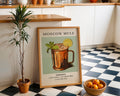 Moscow Mule Vintage Cocktail Poster - GroovyGrove