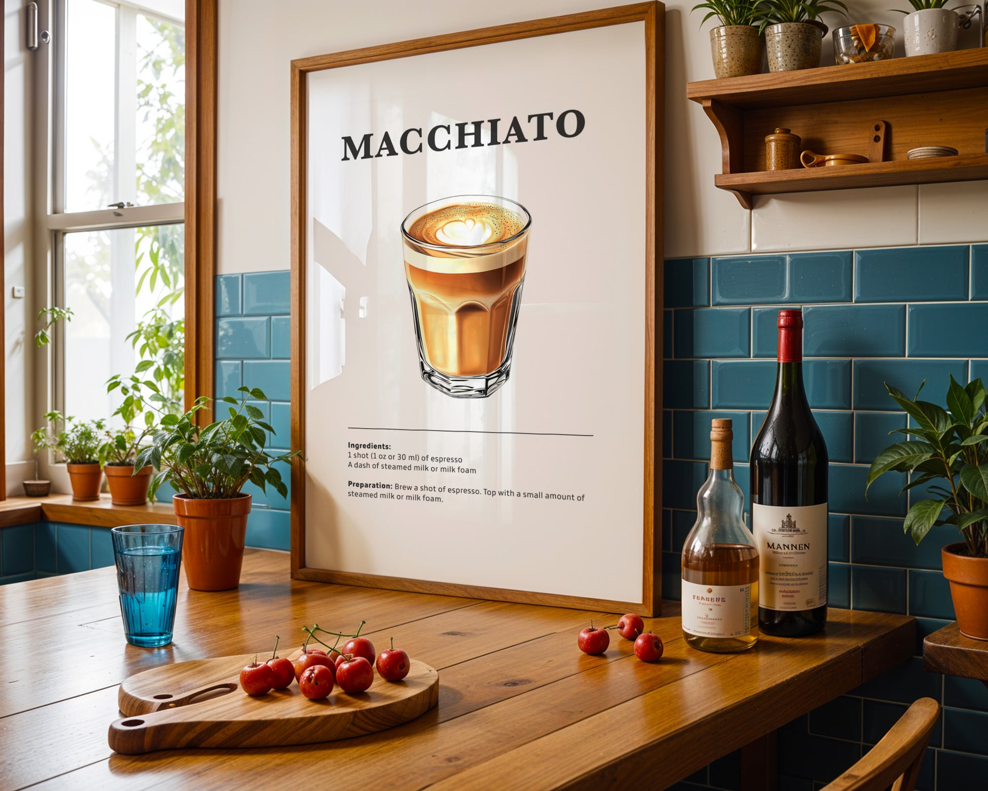 Macchiato Coffee Recipe Poster - GroovyGrove