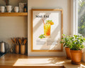 Mai Tai Cocktail Recipe Poster - GroovyGrove