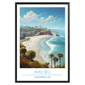 Malibu California Poster - GroovyGrove