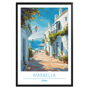 Marbella Spain Poster - GroovyGrove