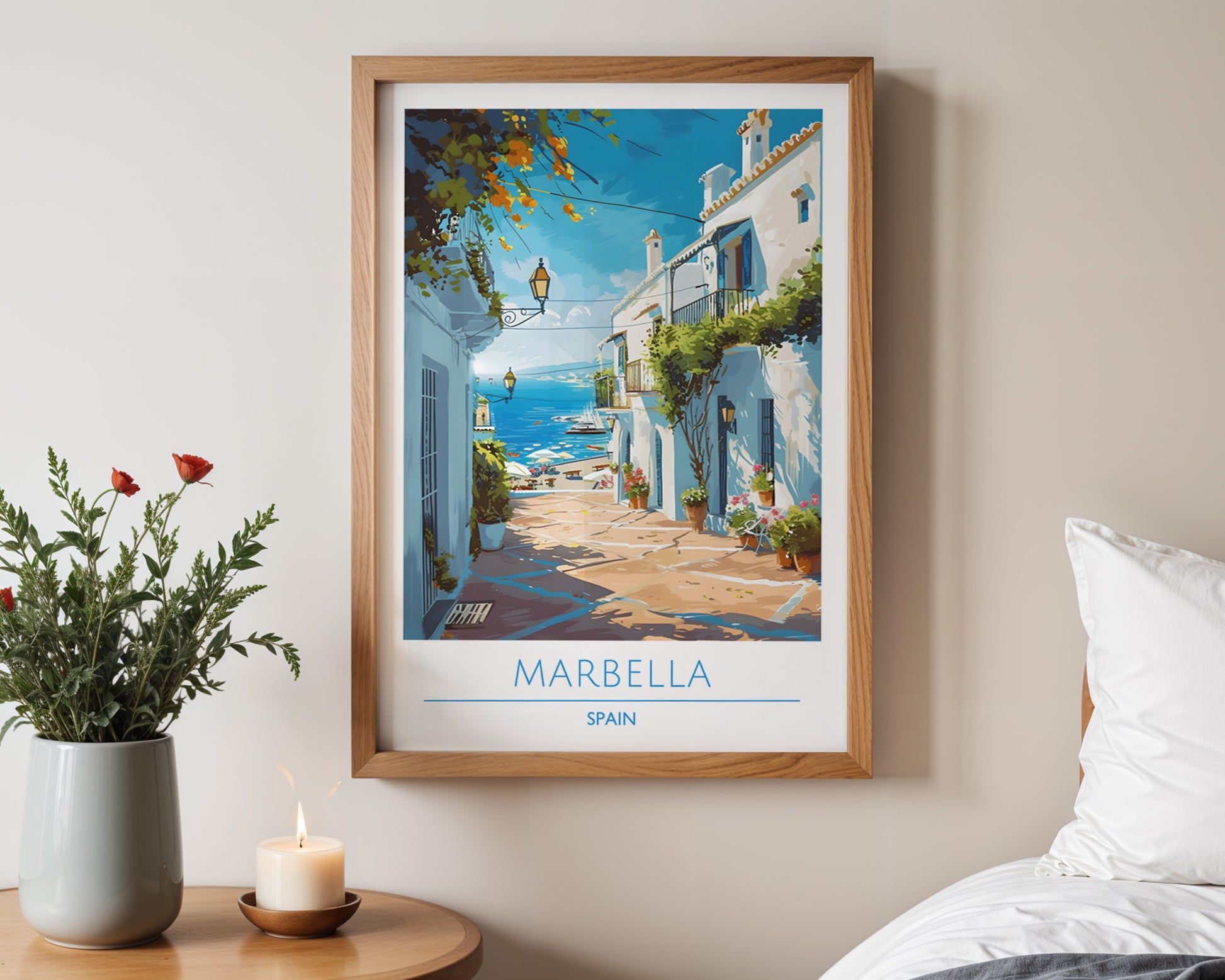 Marbella Spain Poster - GroovyGrove