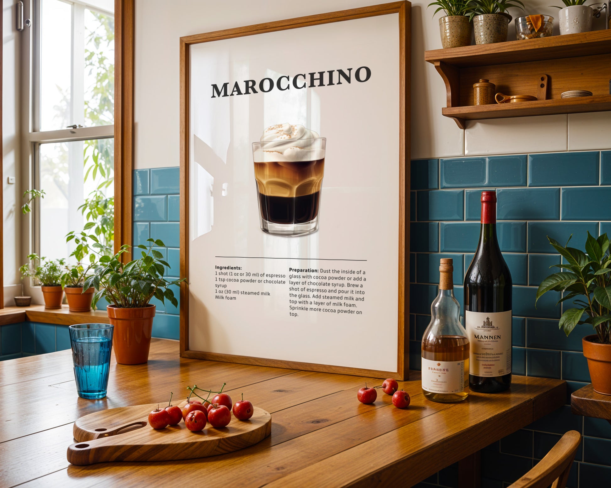 Marocchino Coffee Recipe Poster - GroovyGrove