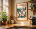 Massachusetts Flower Market Vintage Poster - GroovyGrove