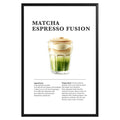 Matcha Espresso Fusion Coffee Recipe Poster - GroovyGrove